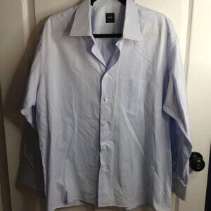 Ike Behar (Brooks Bros) 100% Cotton button, 17.5-35; Professional, Classic Vibes